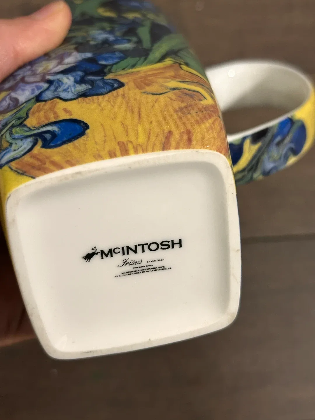 McIntosh Irises by Van Gogh Mug image indicator(3)