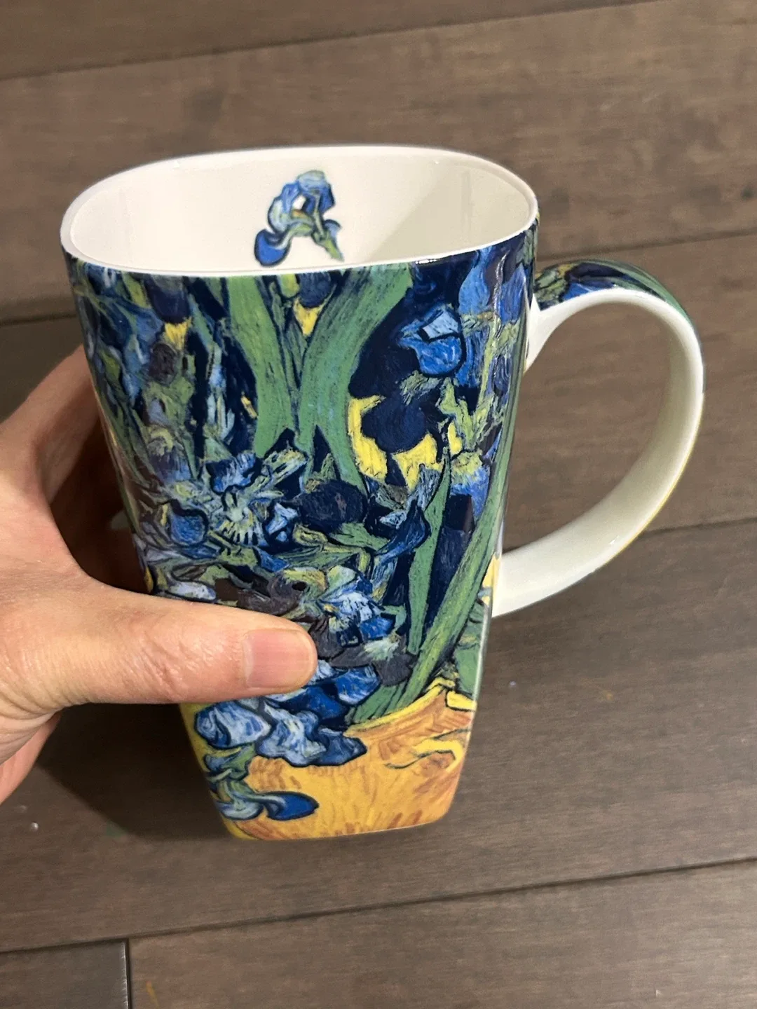 McIntosh Irises by Van Gogh Mug image indicator(5)