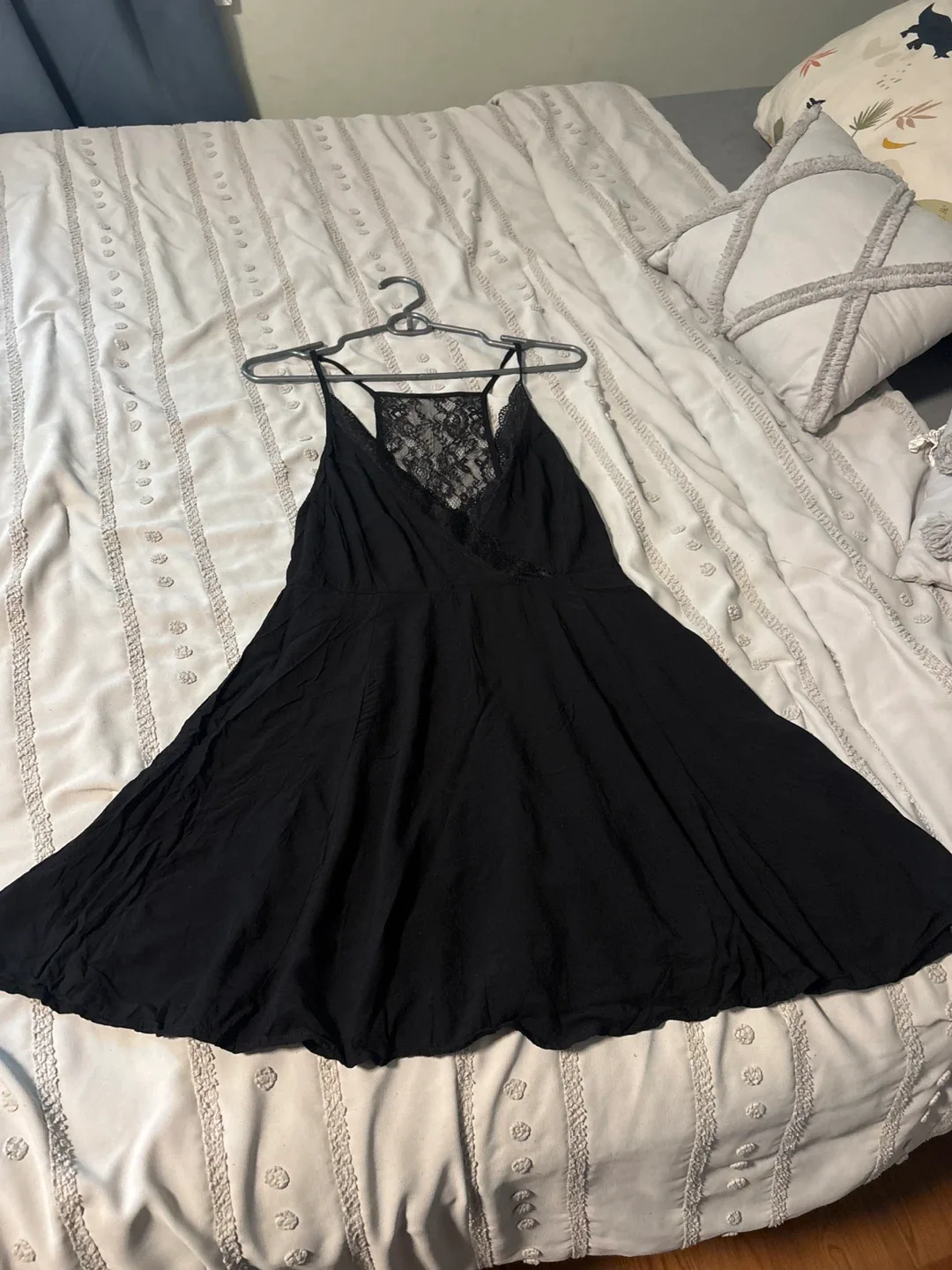Forever 21 Black Lace Dress - Size L