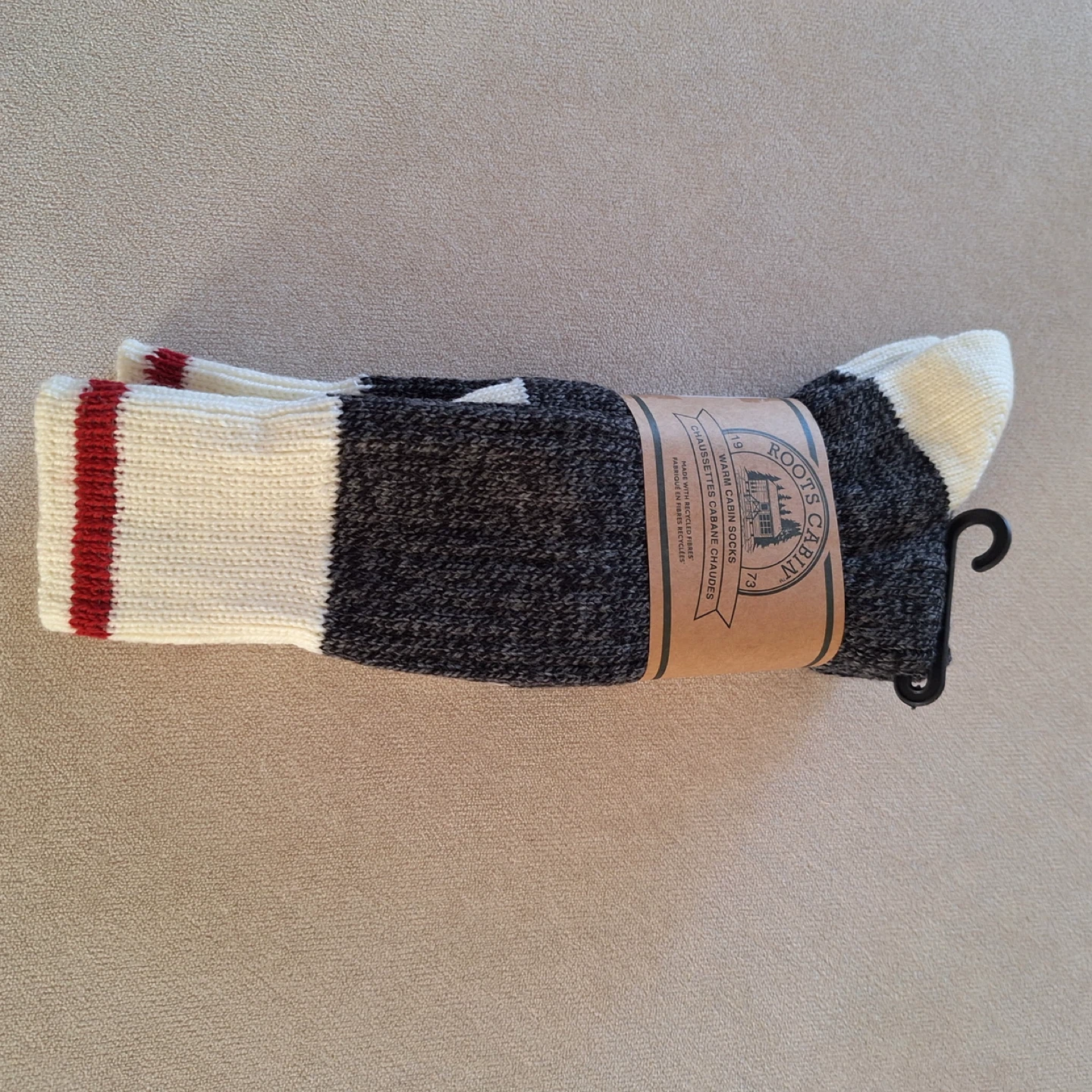 Roots Cabin Socks - Size S/M - New