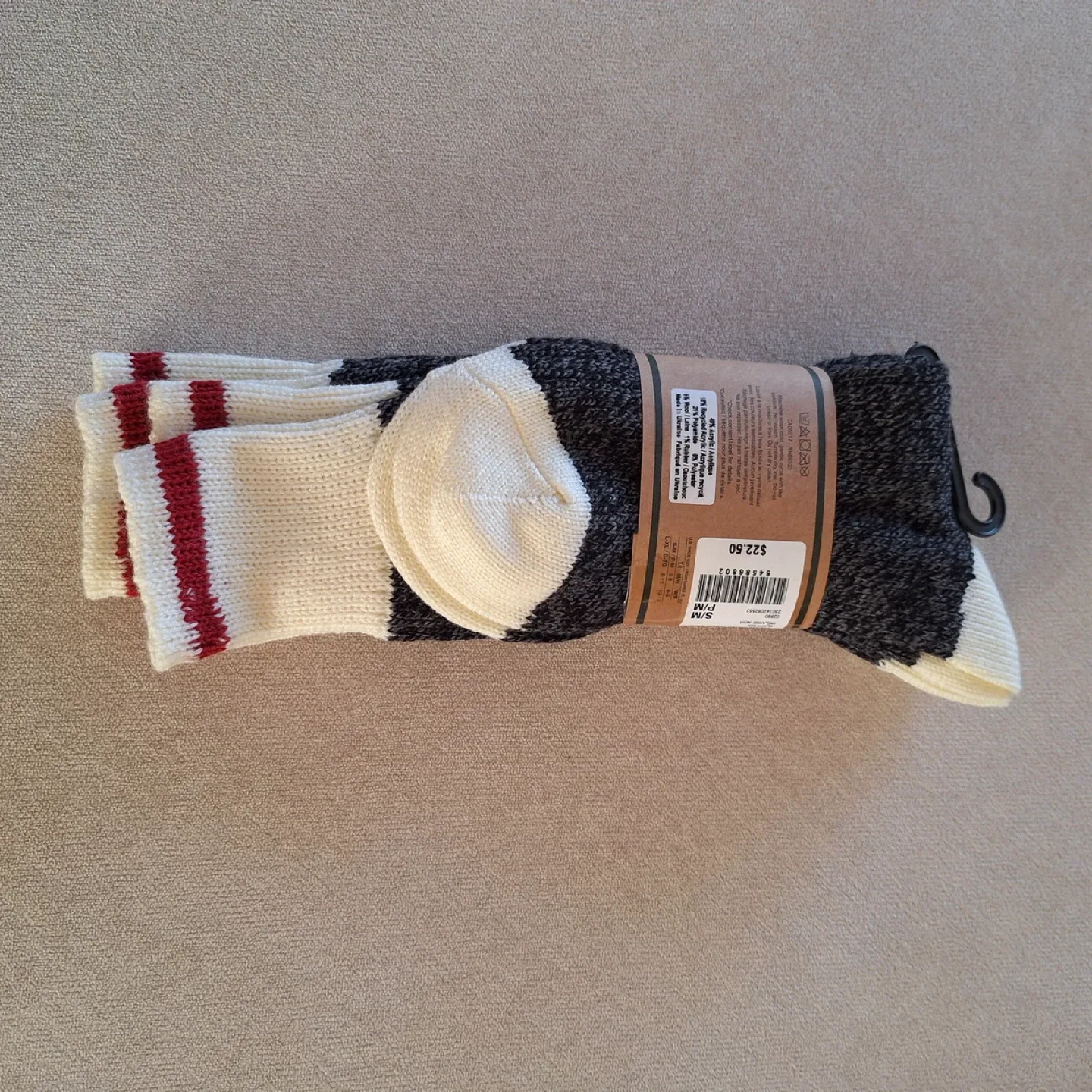 Roots Cabin Socks - Size S/M - New image indicator(4)