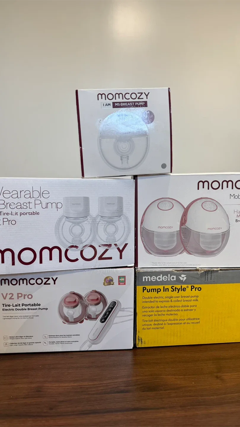 Momcozy Breast Pump - M5, V2 Pro, S12 Pro