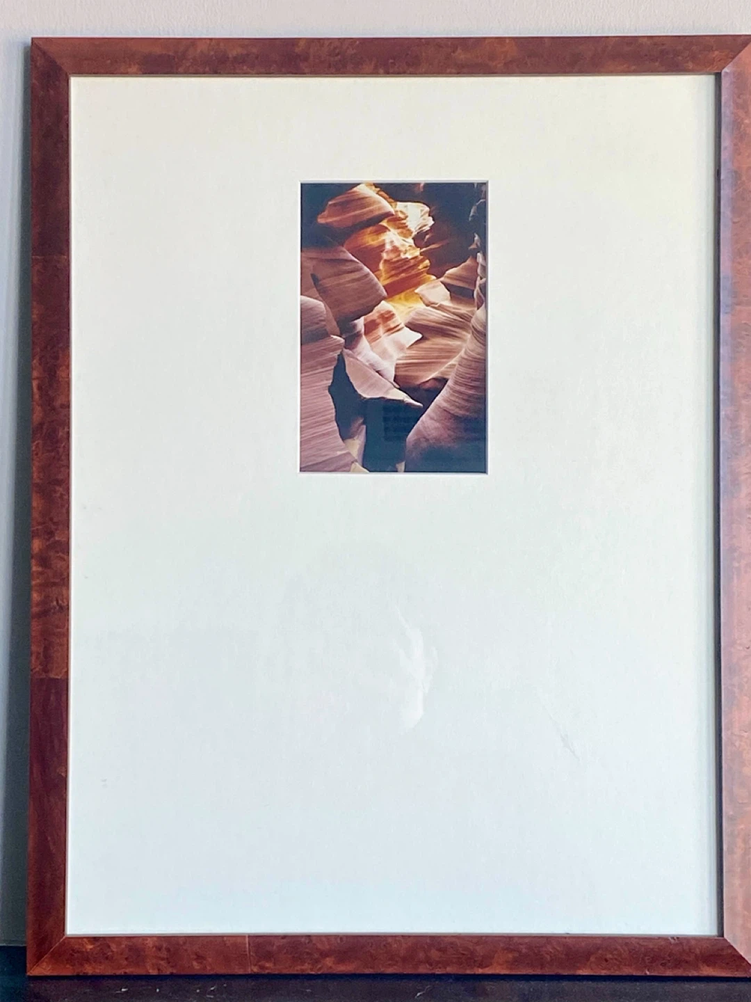 Set of 4 framed photographs of Antelope Canyon, Utah - photo 5