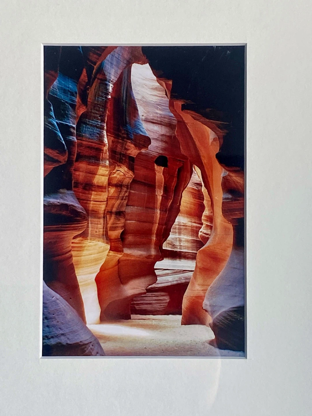 Set of 4 framed photographs of Antelope Canyon, Utah - photo 4