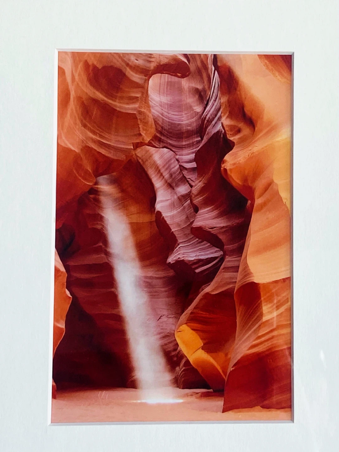 Set of 4 framed photographs of Antelope Canyon, Utah - photo 2