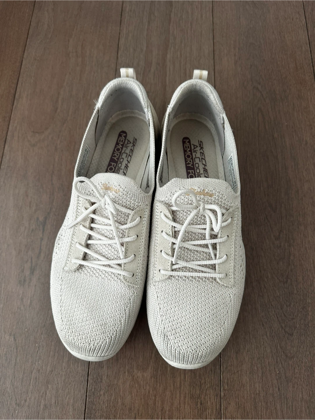 Skechers Air-Cooled Memory Foam Shoes, Size 8