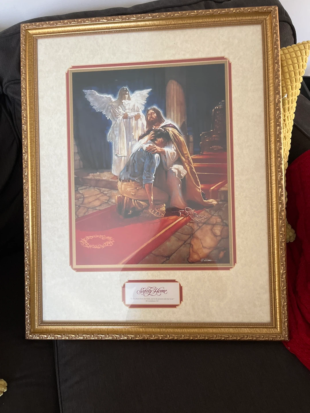 Vintage Wall picture frame of Jesus