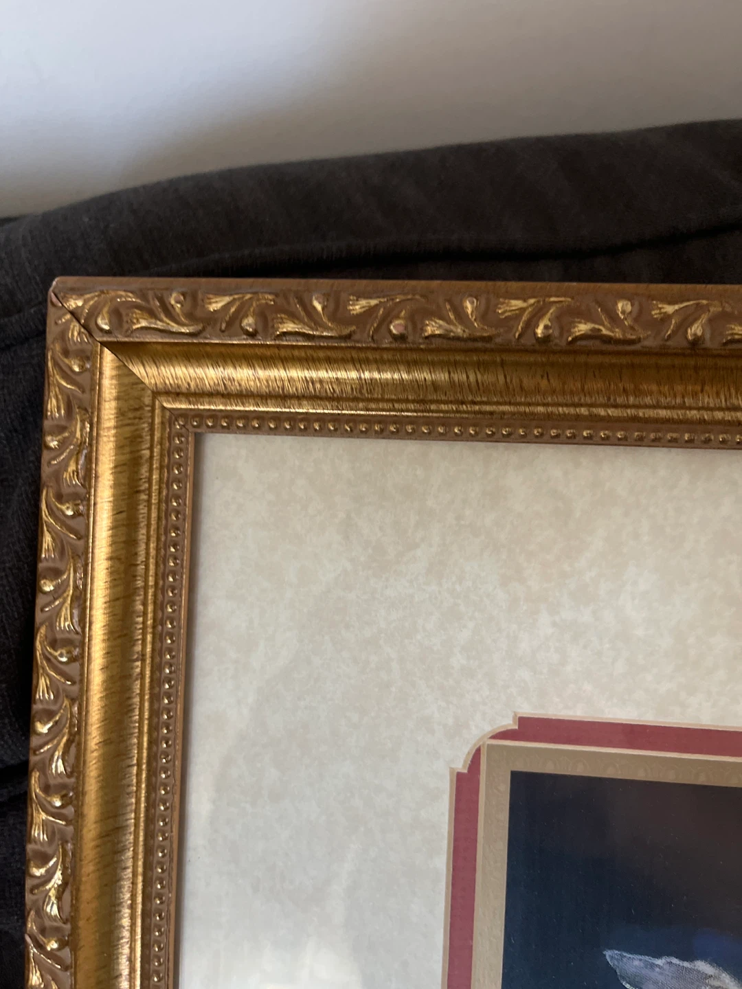 Vintage Wall picture frame of Jesus - photo 4