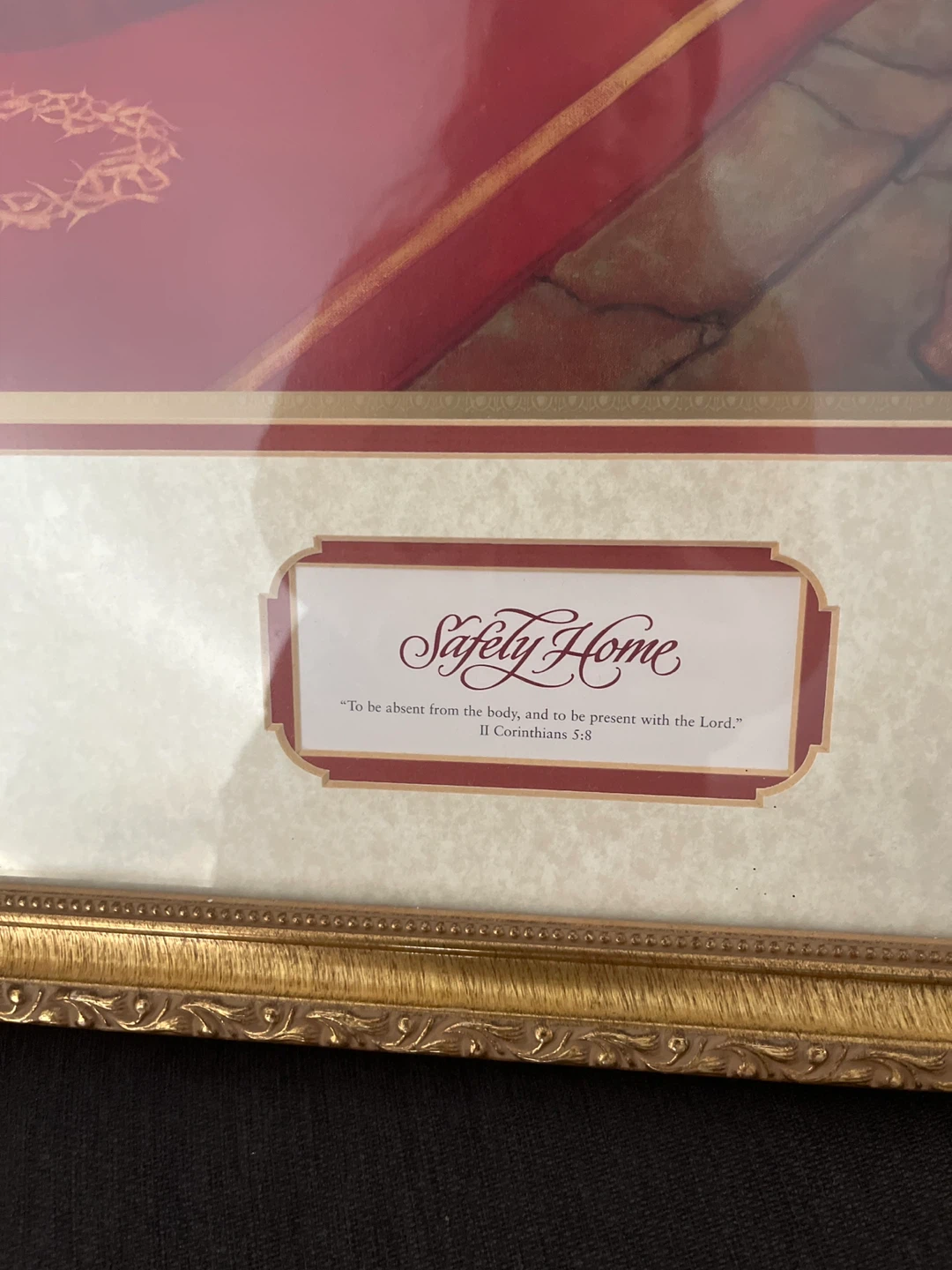 Vintage Wall picture frame of Jesus - photo 3