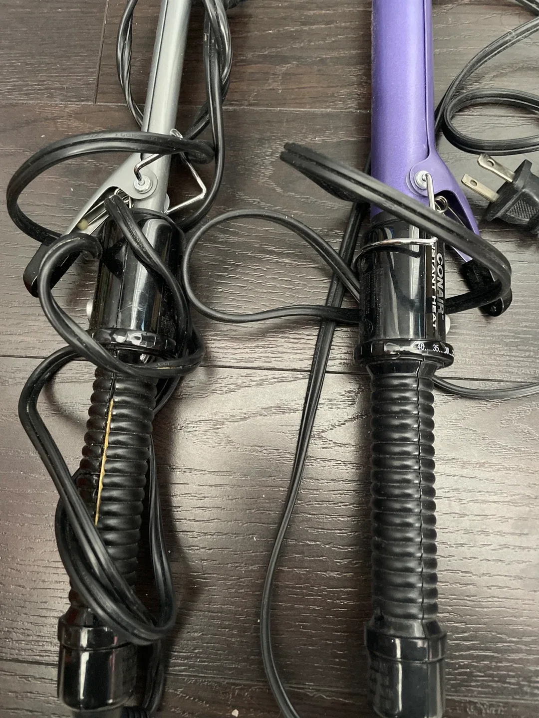 Conair Instant Heat Curling Irons - Set of 2 image indicator(3)