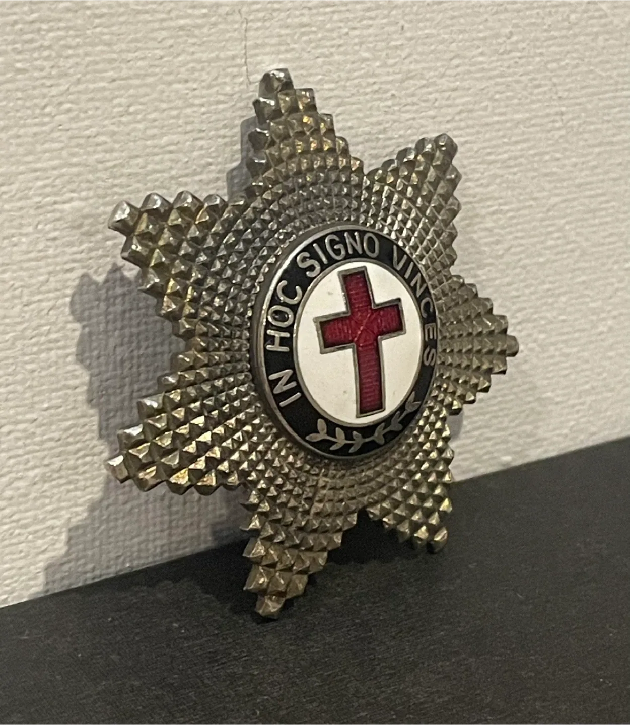 Vintage Masonic Lodge Knights Templar Enamel Badge/Medal image indicator(3)