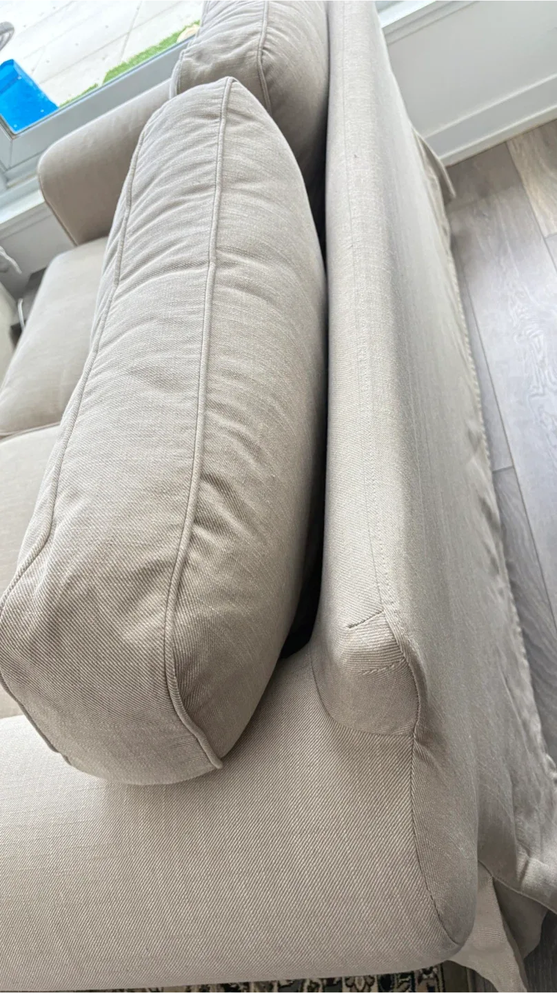 Beige Loveseat Sofa image indicator(4)