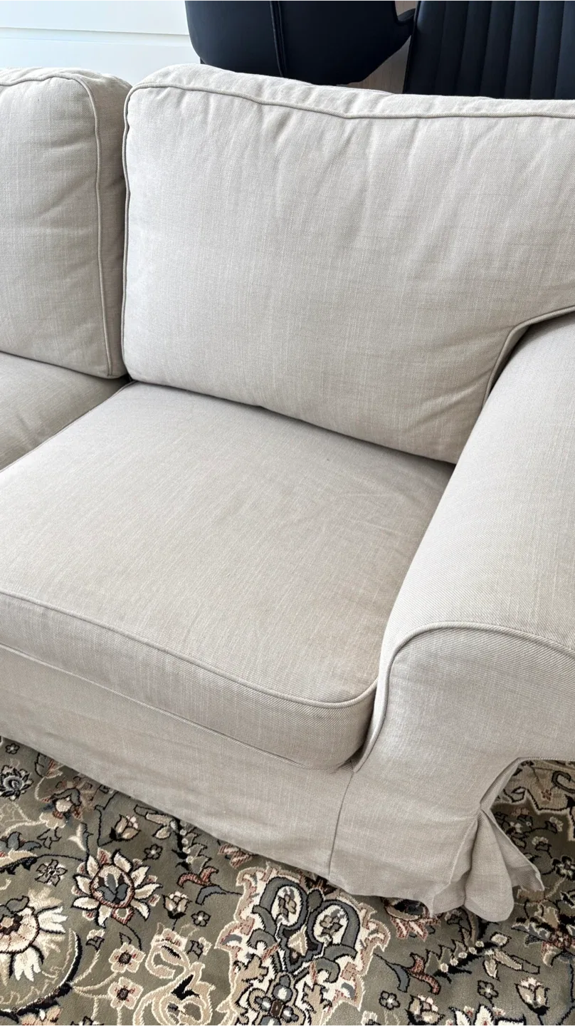 Beige Loveseat Sofa image indicator(3)