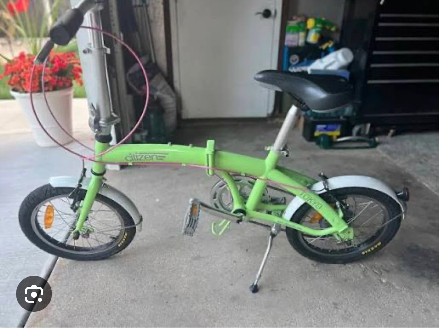Citizen Tokyo Folding Bike - Light Green