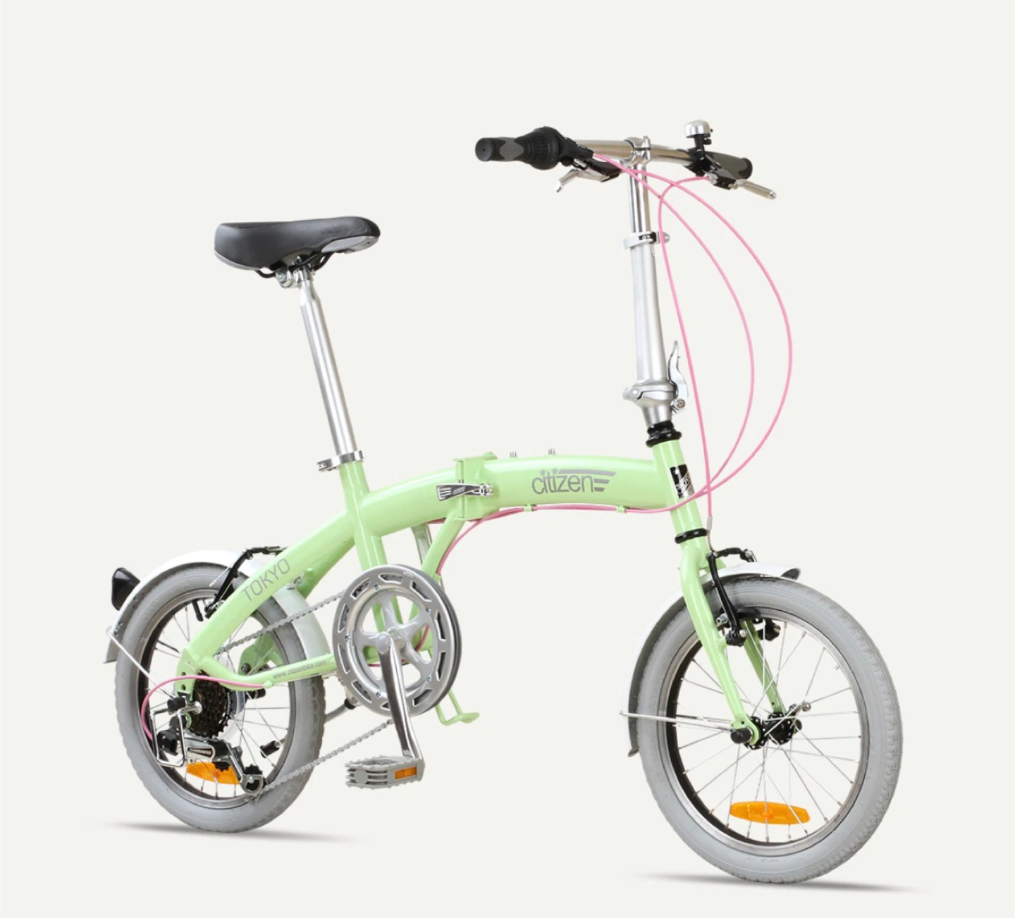 Citizen Tokyo Folding Bike - Light Green - photo 5