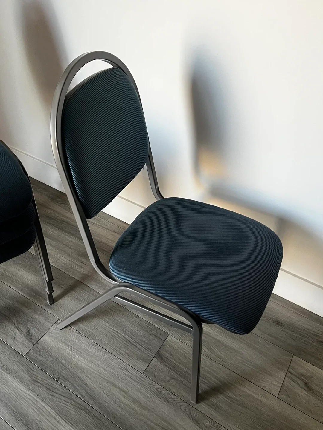 Stackable Blue Padded Chairs image indicator(6)