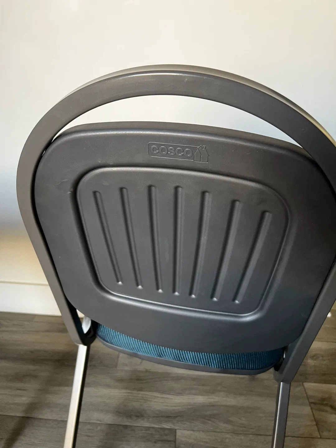 Stackable Blue Padded Chairs image indicator(8)