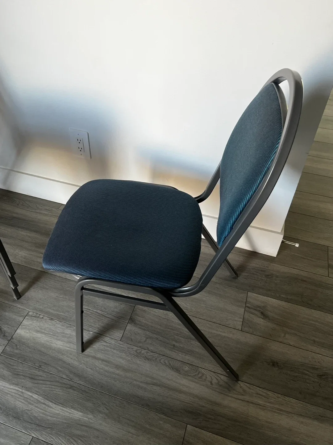 Stackable Blue Padded Chairs image indicator(9)