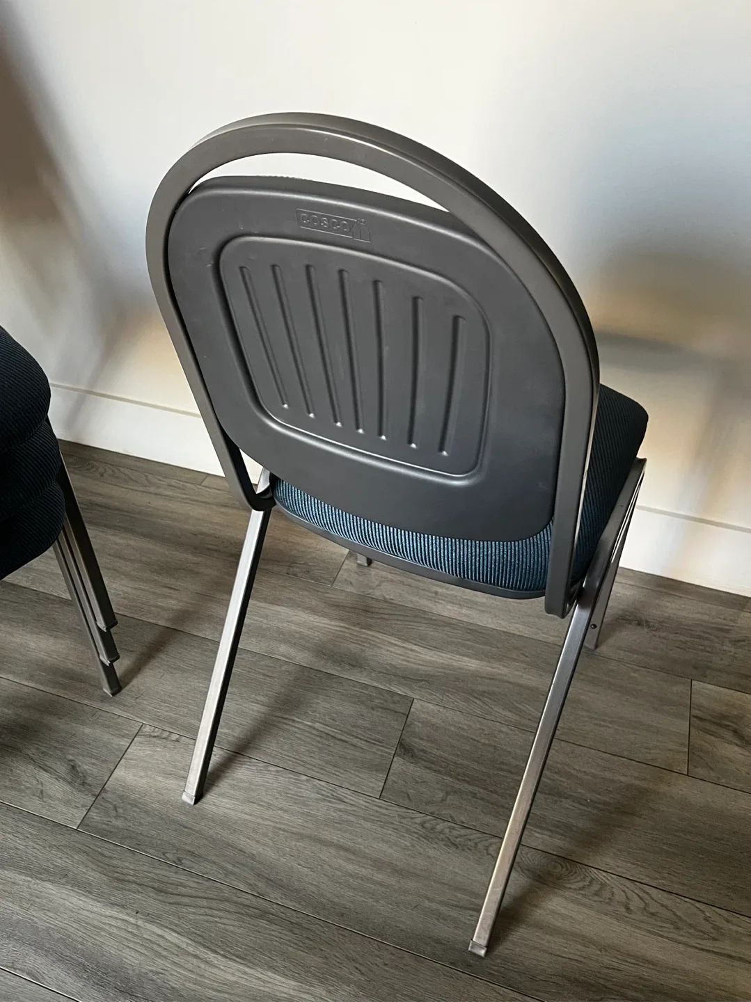 Stackable Blue Padded Chairs image indicator(7)