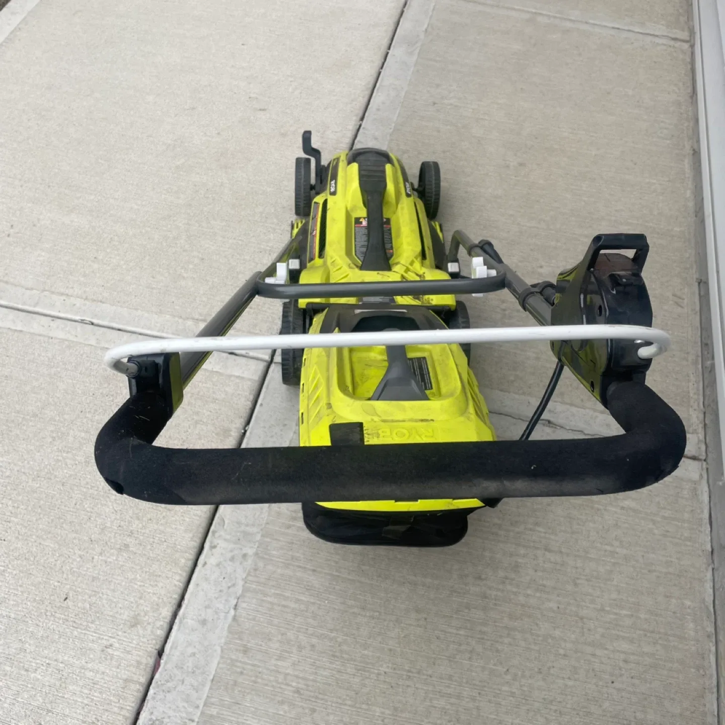 Electric Lawn Mower image indicator(6)