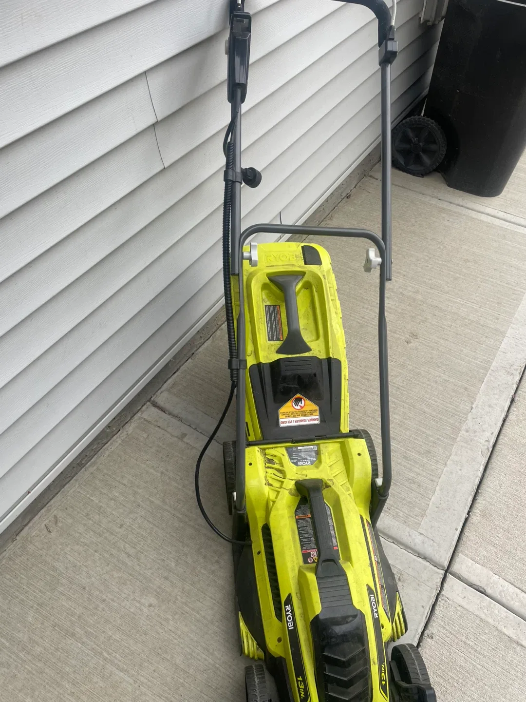 Electric Lawn Mower image indicator(5)