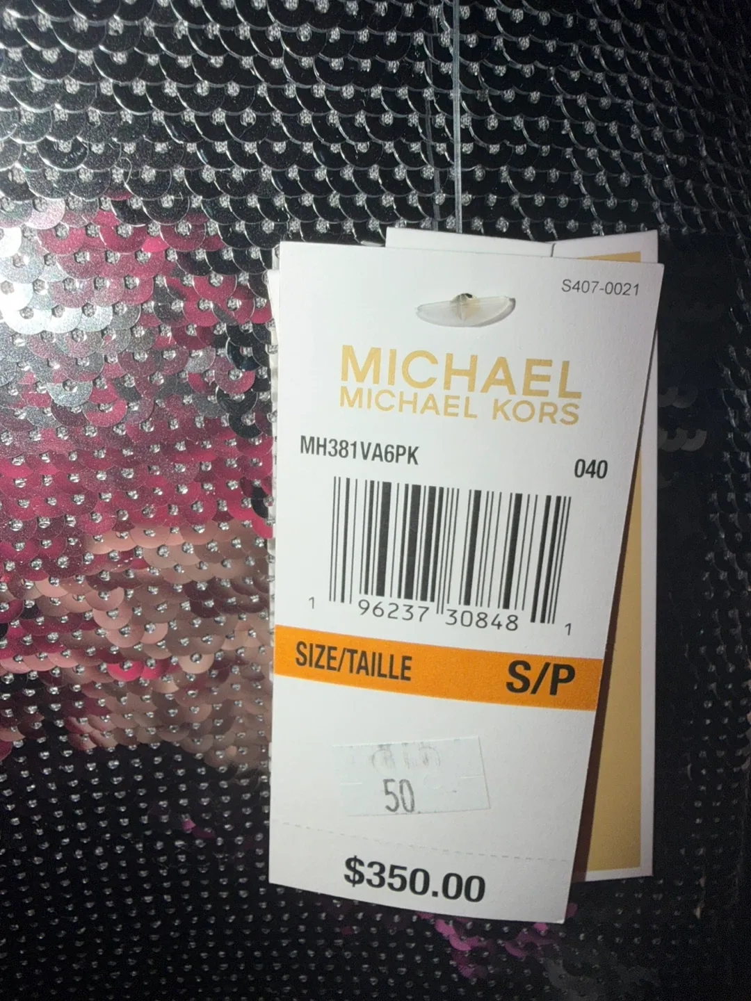 NEW Michael Kors Sequin Dress - Size S/P