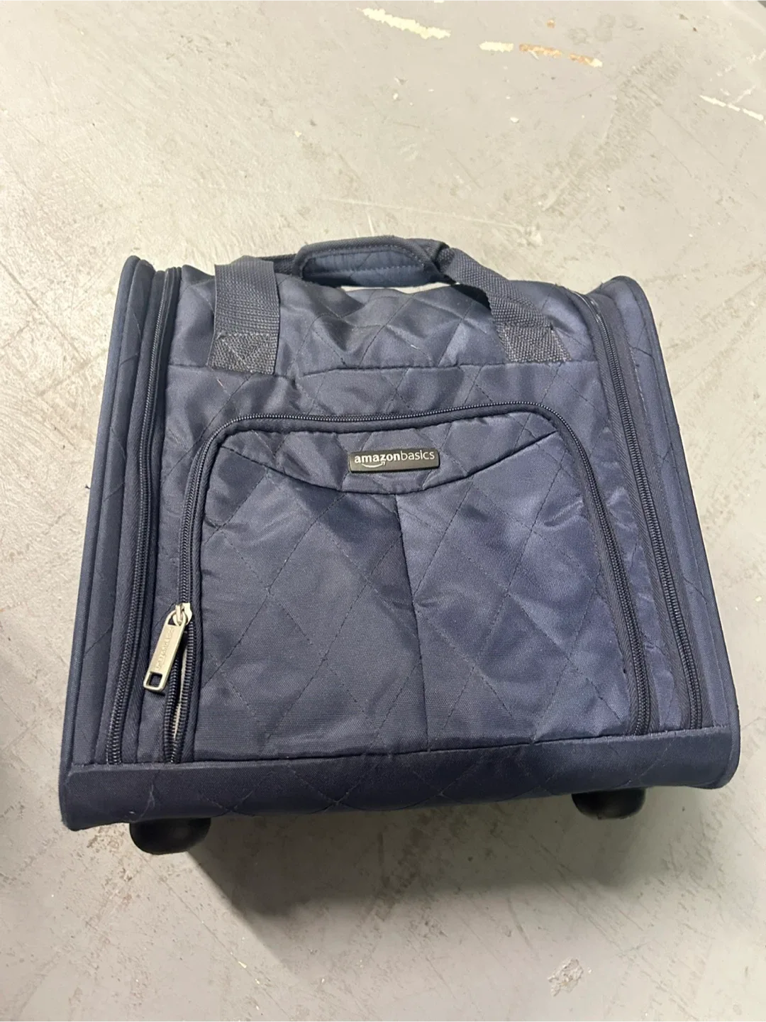 AmazonBasics Rolling Underseat Carry-On Luggage