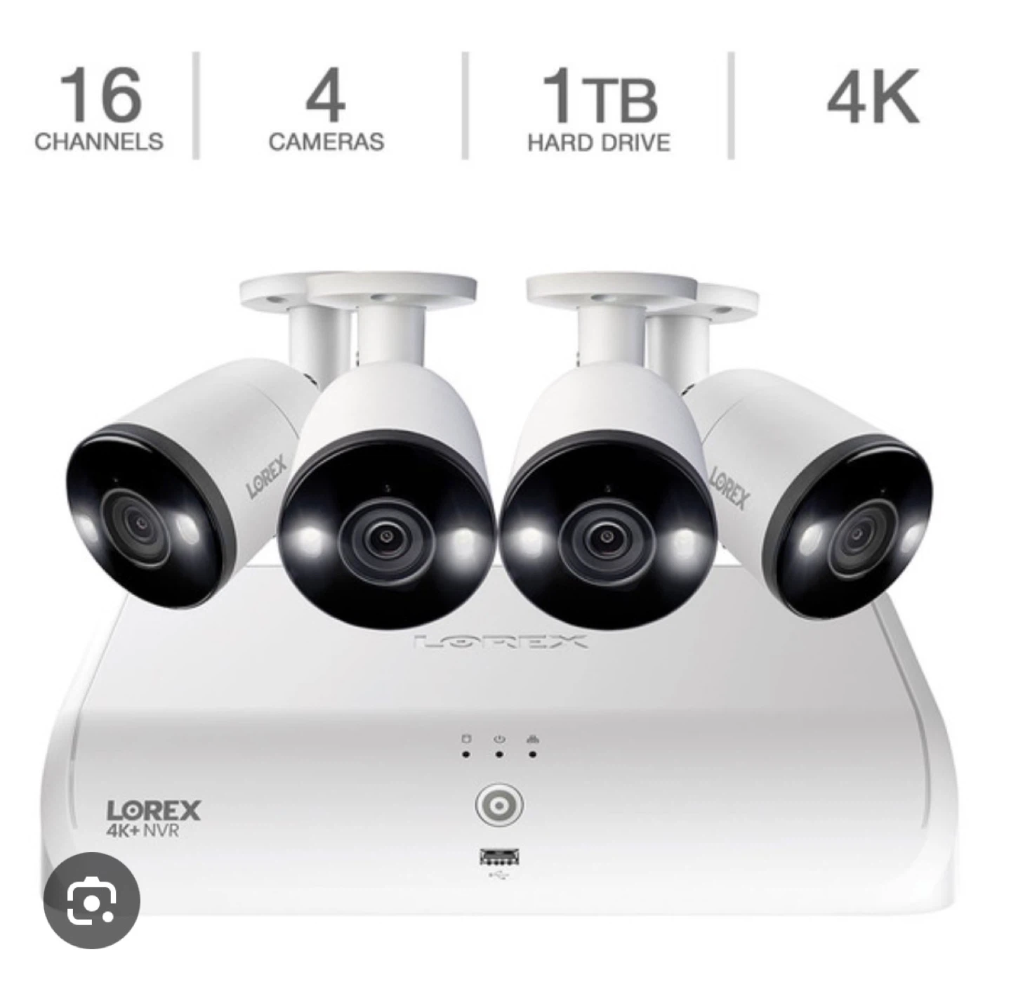 Lorex 4K Fusion NVR Security System - Brand New! - photo 2