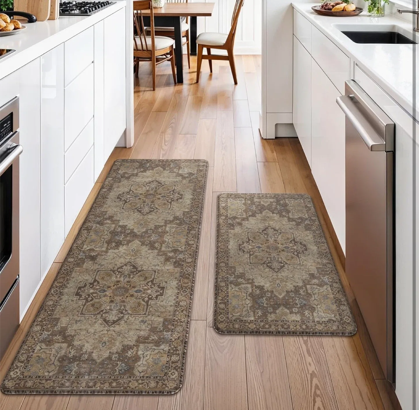 Anti-Fatigue Kitchen Mat Set 2-Pieces image indicator(2)