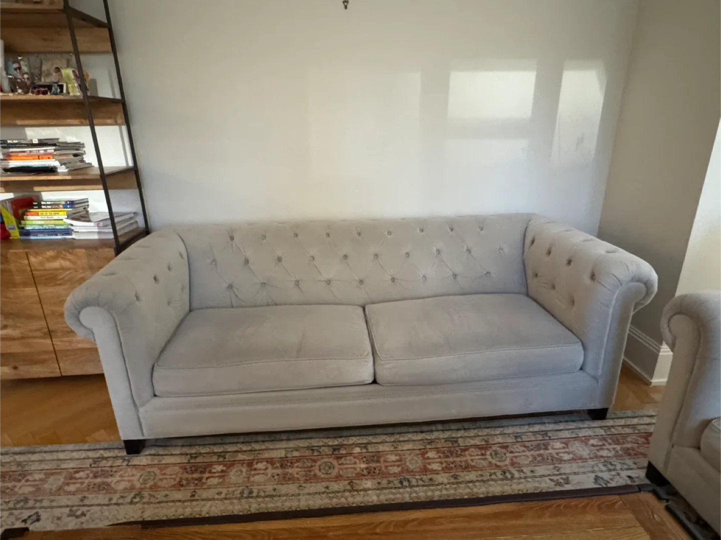 Chesterfield Style Sofa and Loveseat Set image indicator(2)
