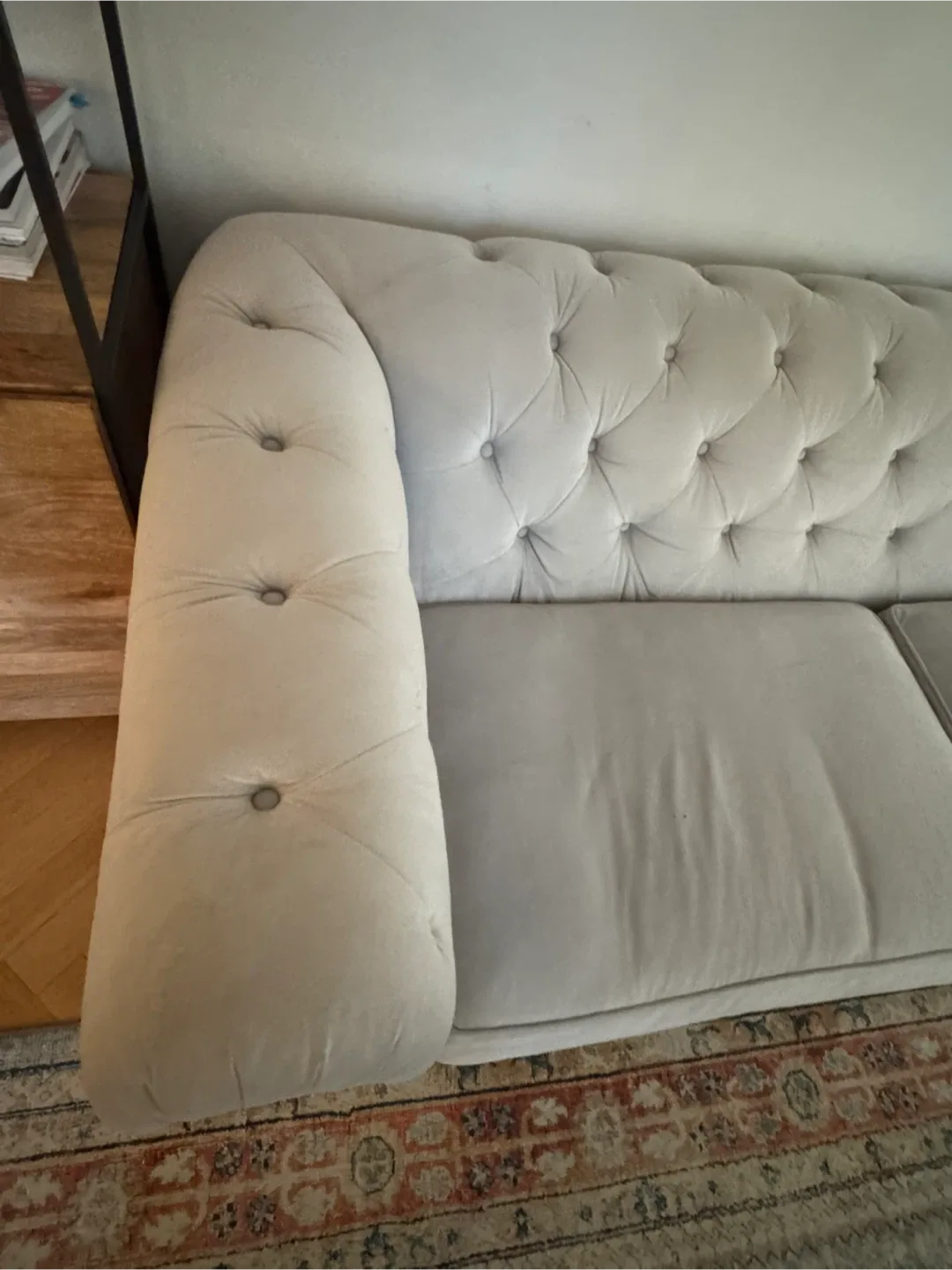 Chesterfield Style Sofa and Loveseat Set image indicator(4)