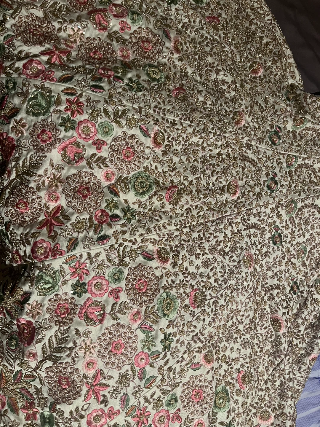 Embroidered Floral Lehenga Dress - photo 4
