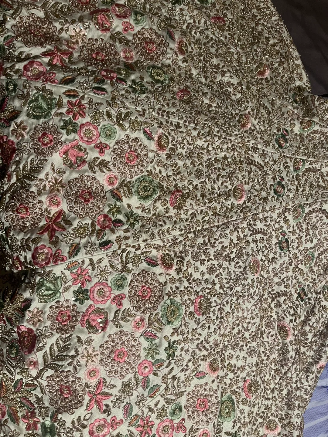 Embroidered Floral Lehenga Dress image indicator(4)