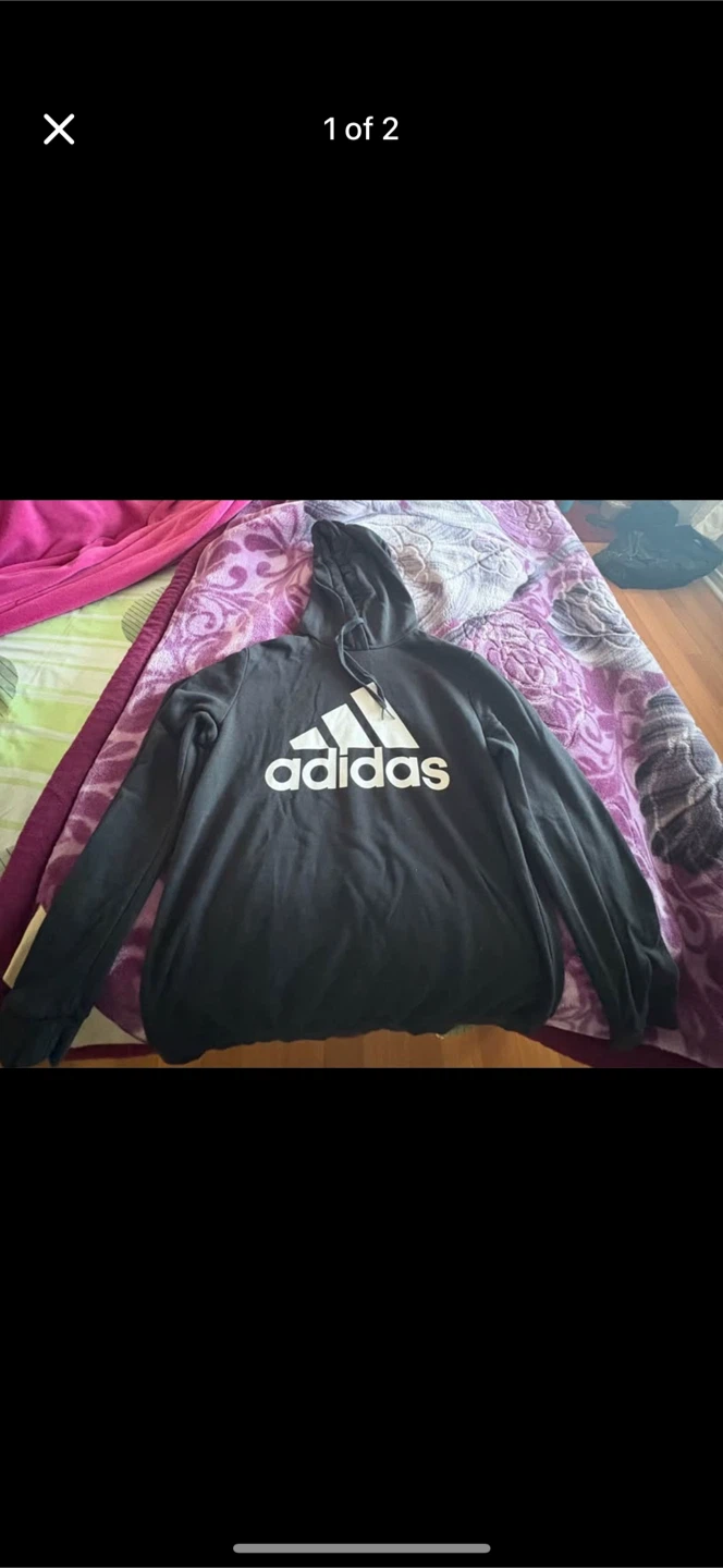Adidas Black Hoodie ($20)