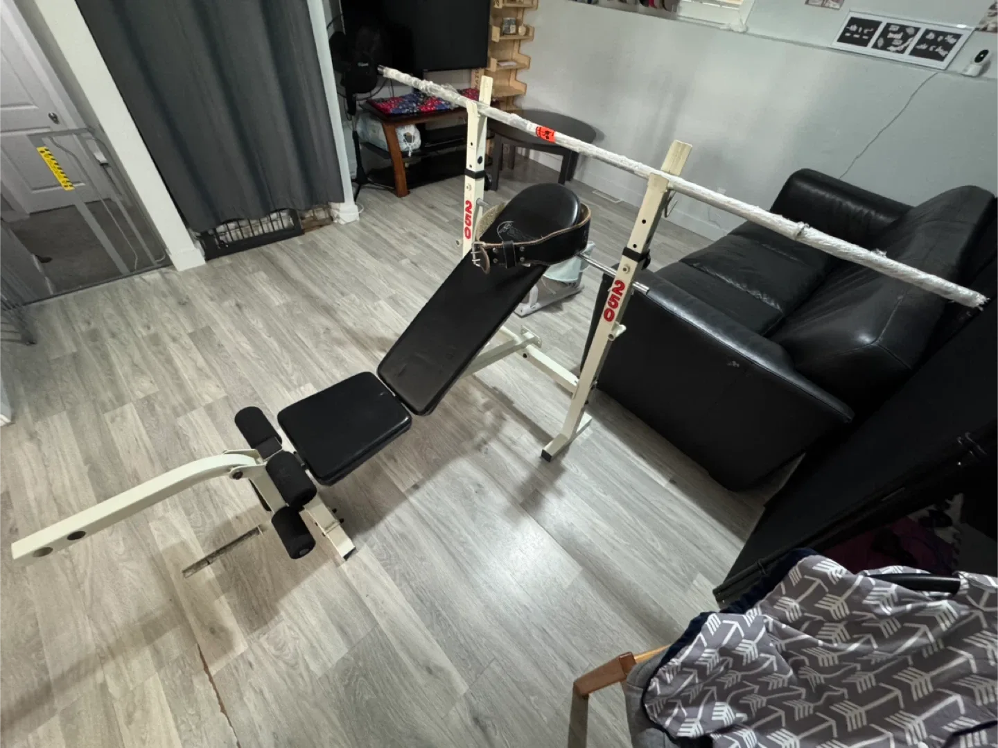 Bench Press with Weights