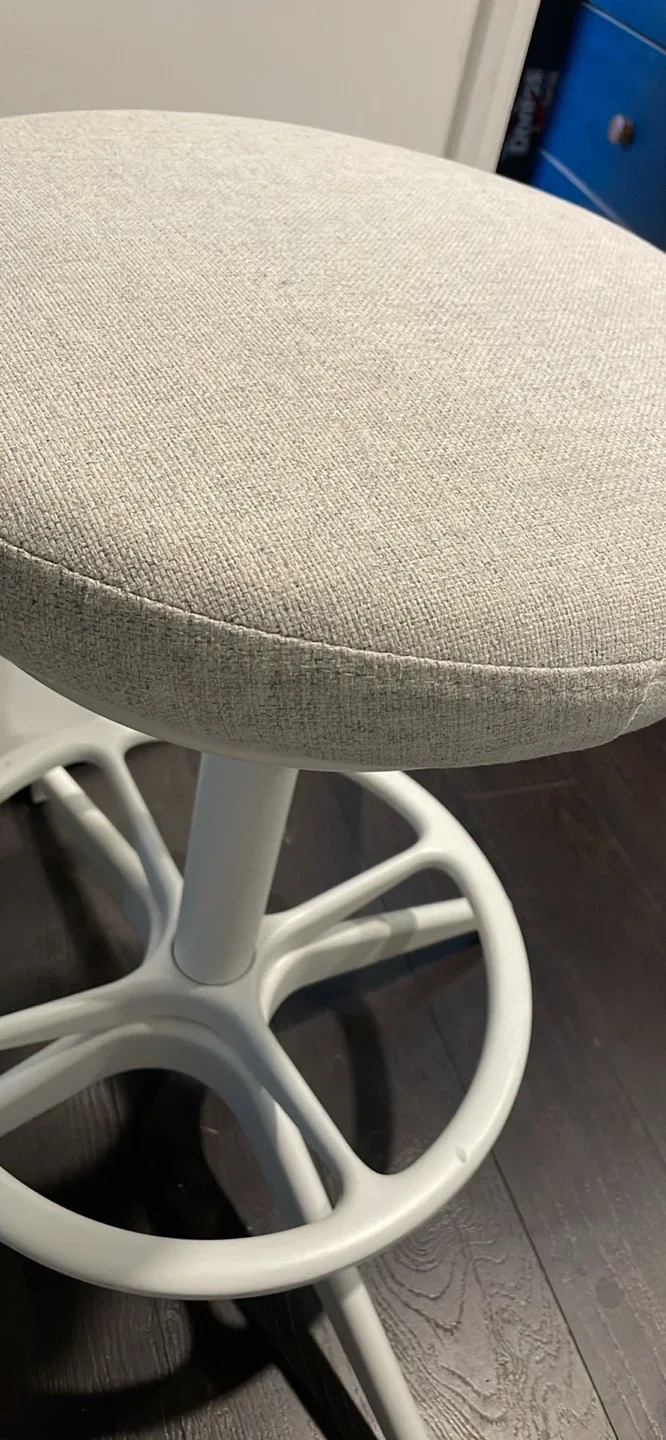 IKEA Lidkullen Sit/Stand Stool, Gunnared Dark Grey image indicator(2)