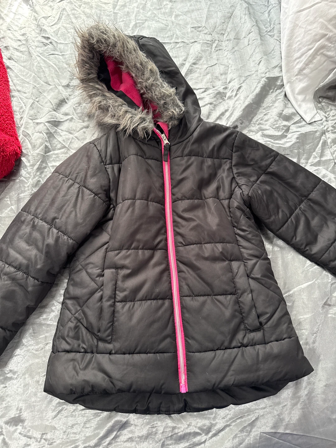 Rothschild Black Puffer Jacket - Size S size L girls