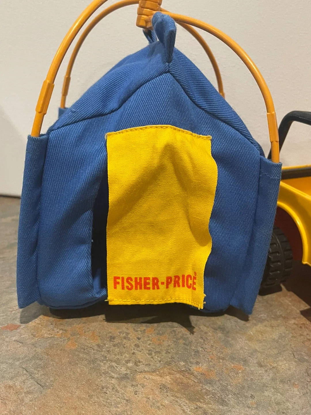 Vintage 1977 Fisher Price Adventure People Jeep and Tent image indicator(3)