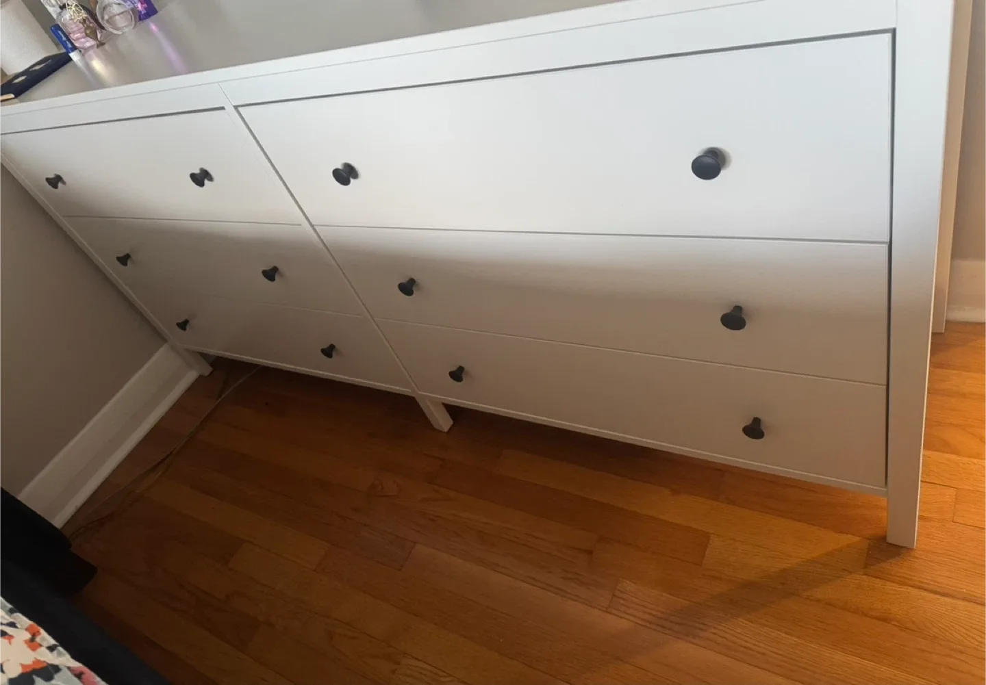 IKEA Hemnes White 6-Drawer Dresser image indicator(5)
