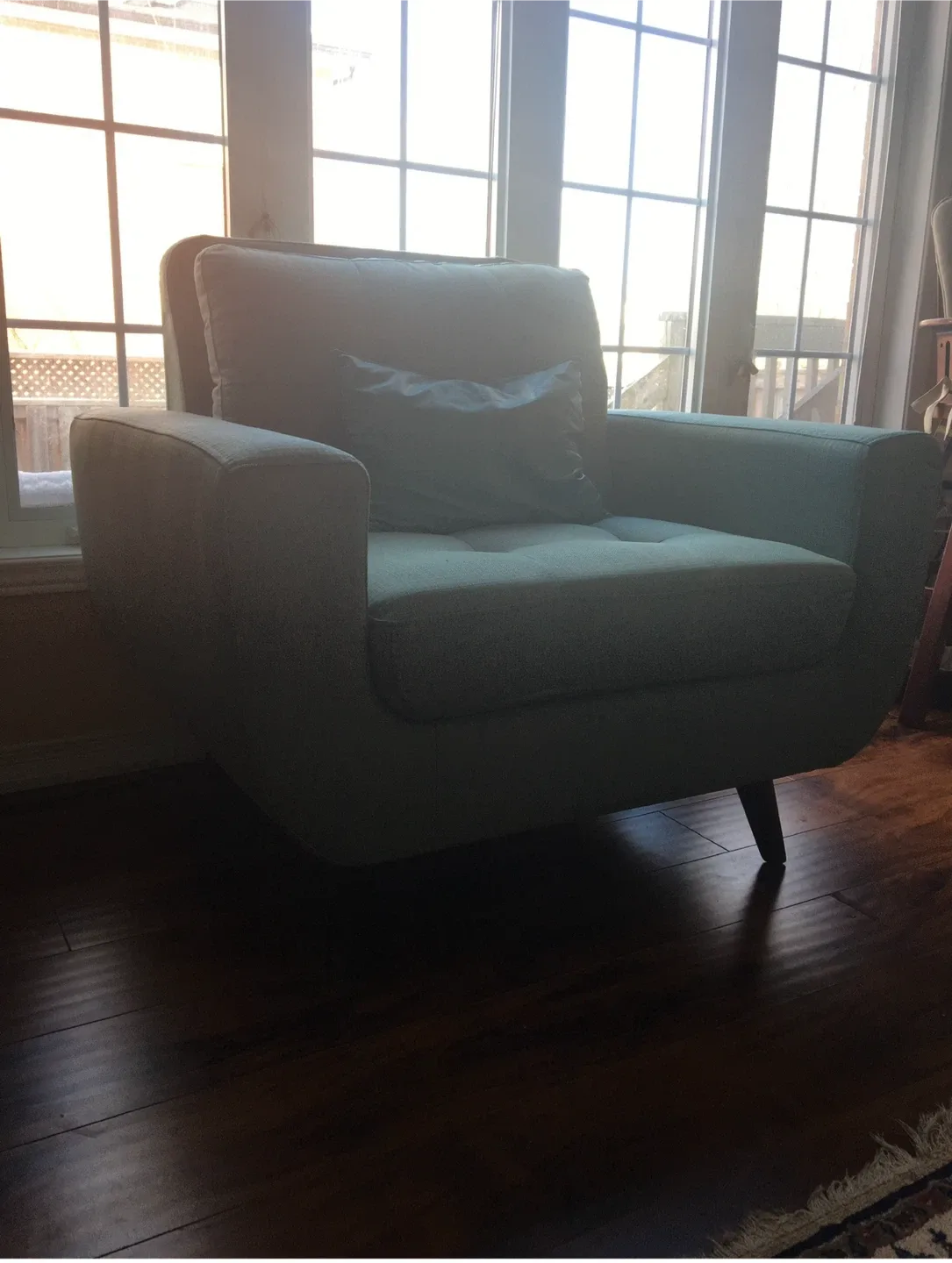 Teal Sofa and Armchair Set 3 pieces image indicator(3)