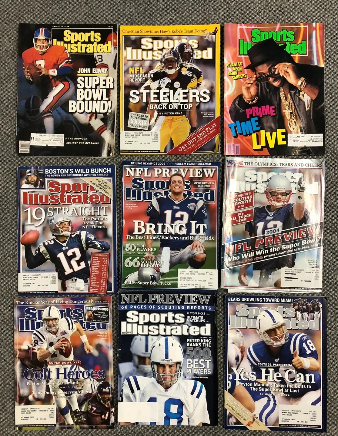 Vintage Sports Illustrated Magazine Collection thumbnail