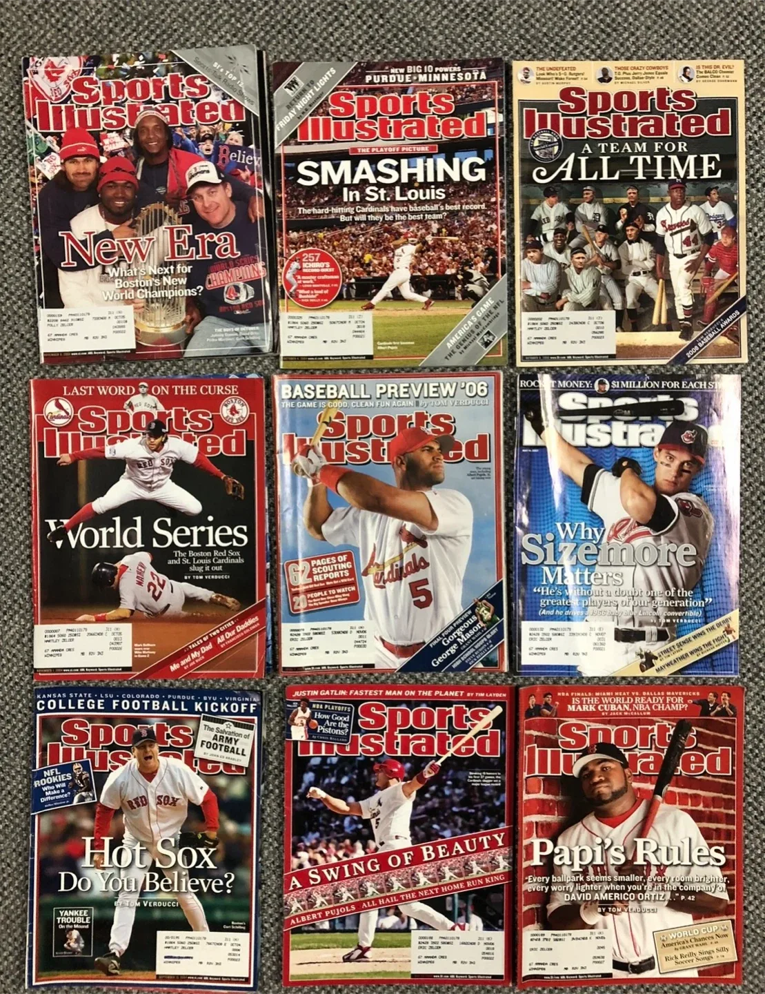 Vintage Sports Illustrated Magazine Collection image indicator(8)