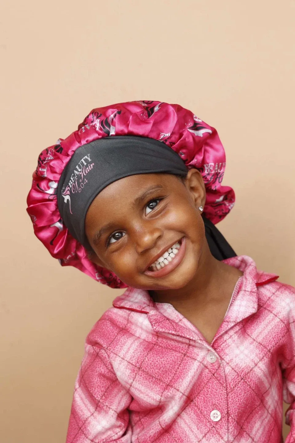 Kids & Adult Satin Bonnets – High Quality