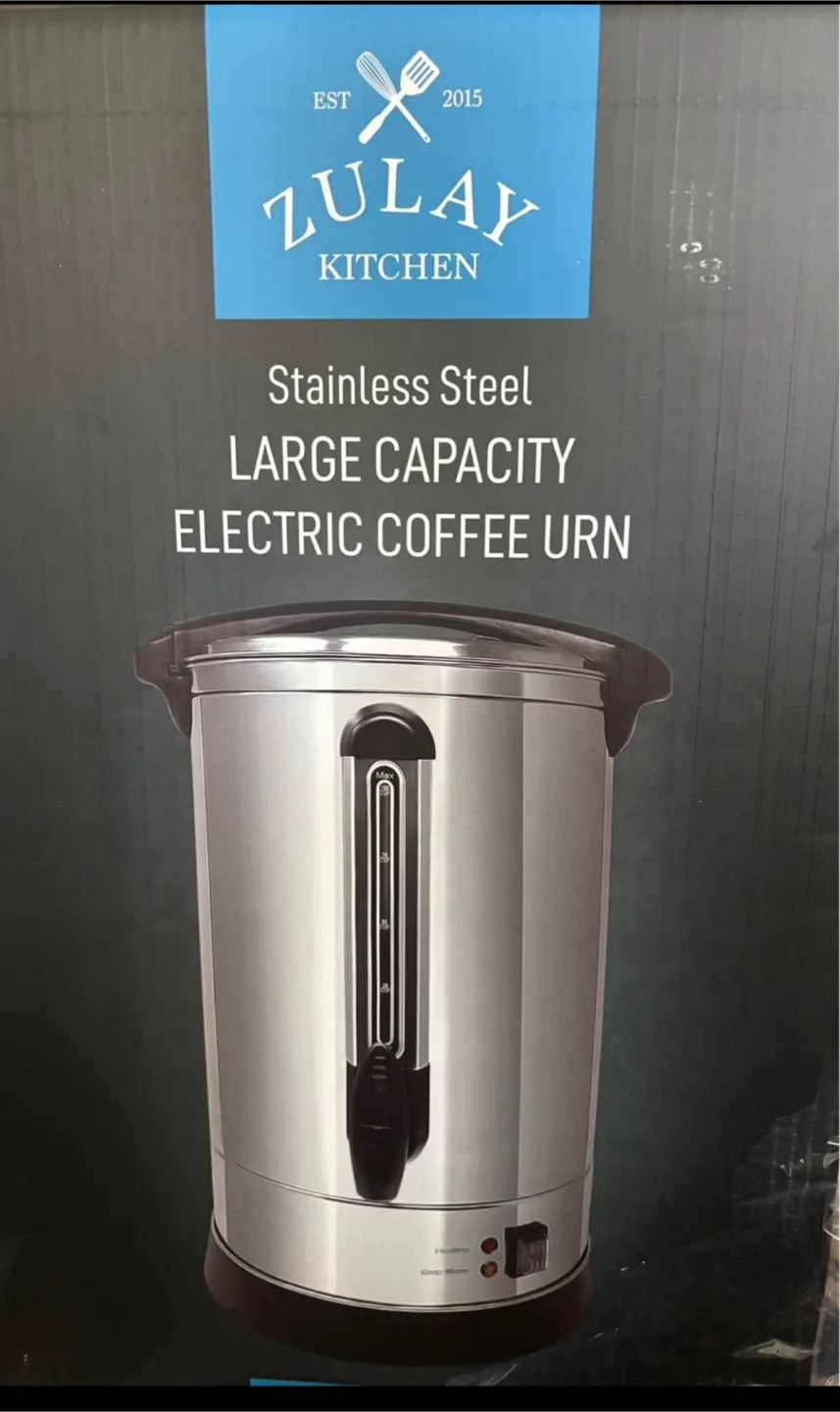 Zulay Kitchen Stainless Steel Electric Coffee Urn image indicator(2)