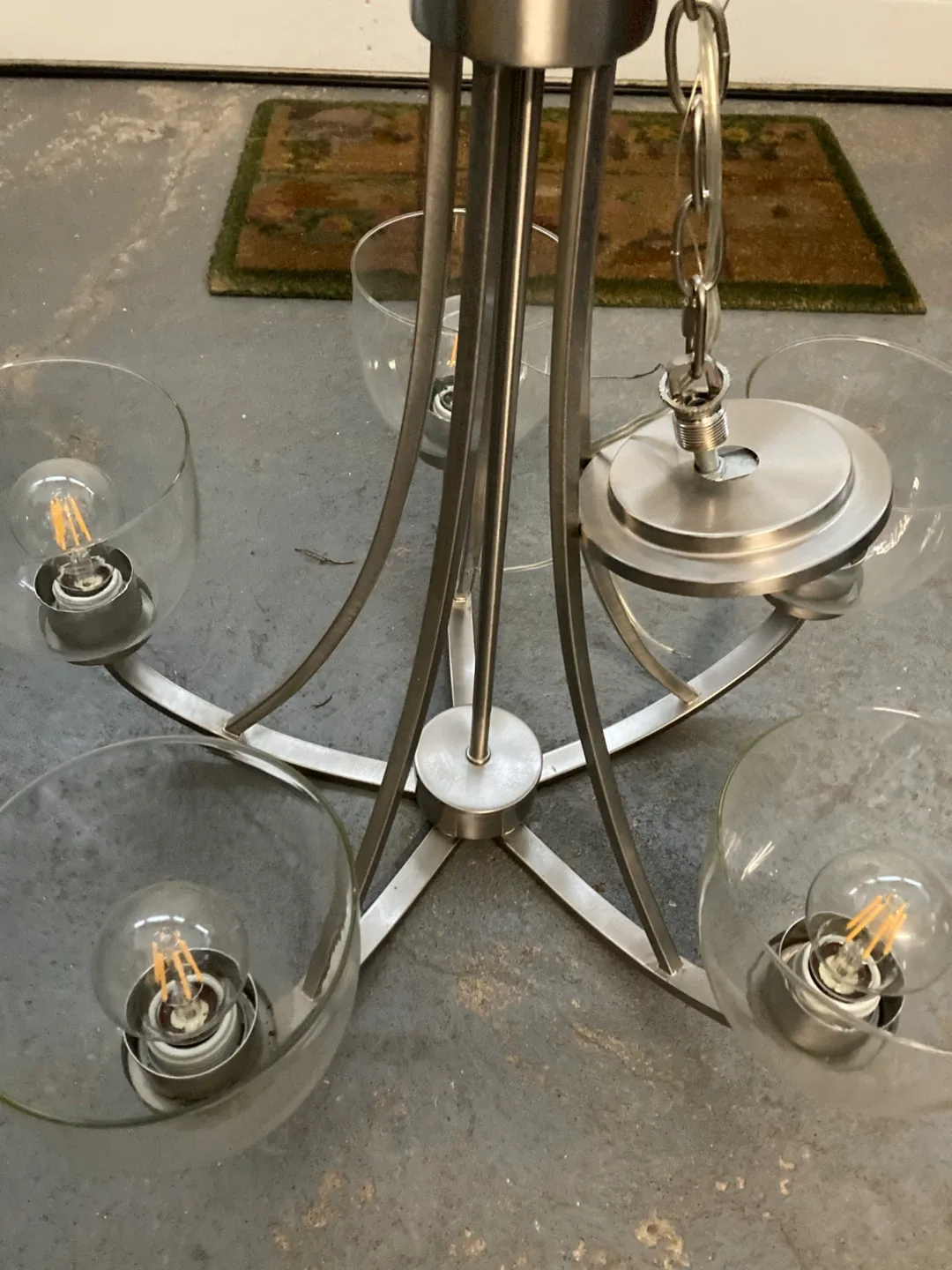 Chandelier with 5 Glass Shades image indicator(2)