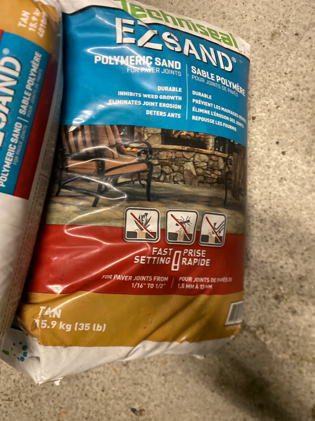 Techniseal EZSand Polymeric Sand - 15.9kg
