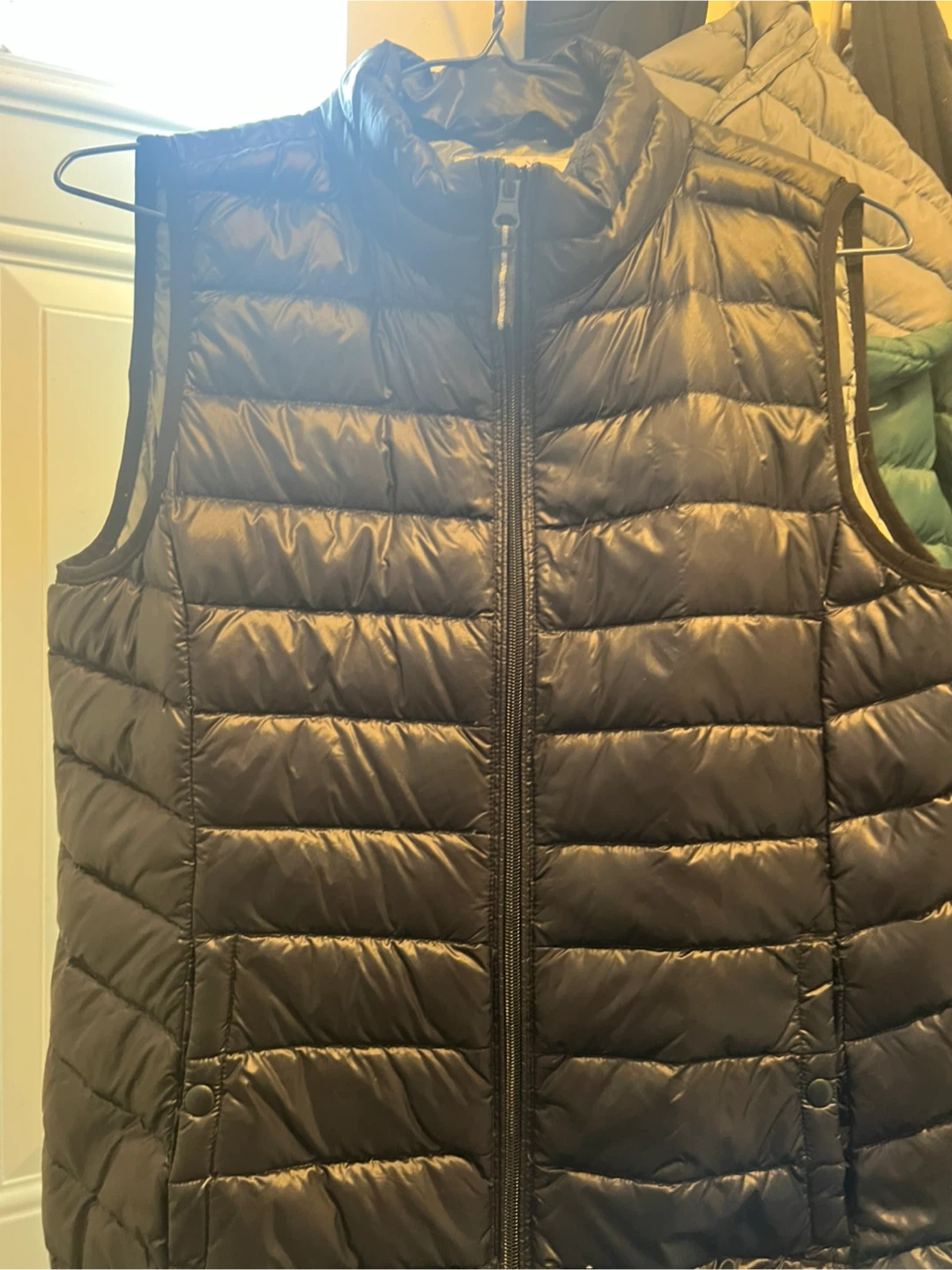 Bassini Black Puffer Vest - Size L - photo 4