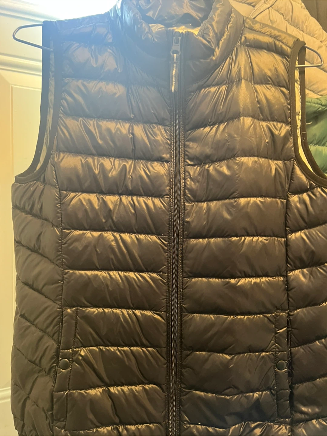 Bassini Black Puffer Vest - Size L - photo 5