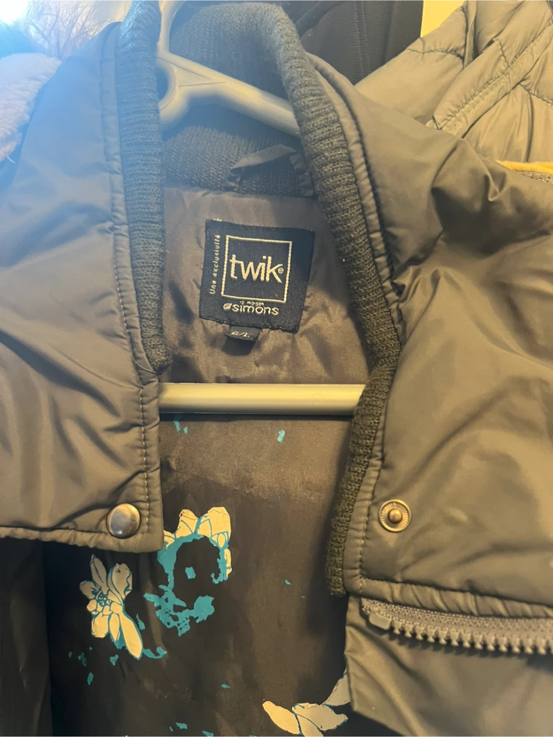 Twik Simons Puffer Coat - Size XL