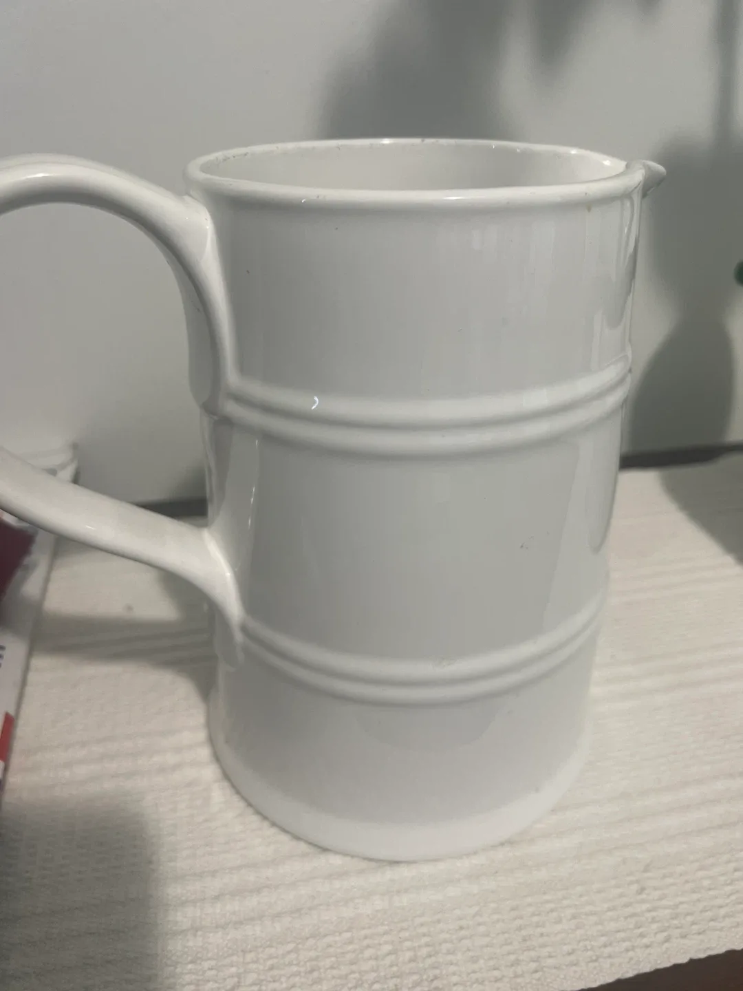 Chef.o.logy White Pitcher - Microwave & Dishwasher Safe